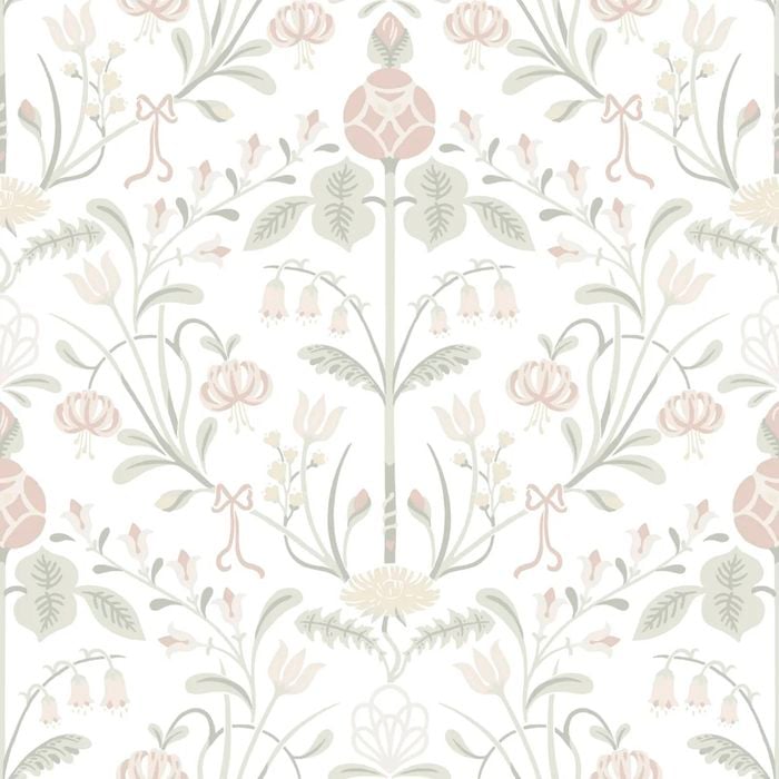 Wallpaper Trader Till Carl Wallpaper Roll 10.05m X 53cm, Light Pink