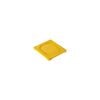 Inox Macel Gastronorm Lid Polypropylene 1/6 Size Yellow 176x162x20mm