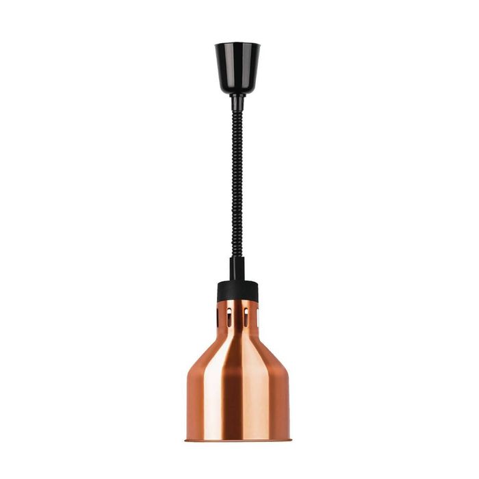 Apuro Retractable Heat Lamp Shade Copper Finish - Heat Lamps (DR757-A)