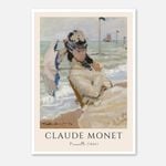 Galrie Claude Monet's Trouville Art Print Classic Impressionist Beach Scene Home Decor, Poster Only, A4 21 x 30cm (8 x 12inch)