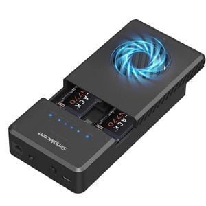 Simplecom Sd560 Dual Bay Nvme M.2 Ssd Enclosure Offline Clone Docking Station Usb 3.2 Gen2 10gbps