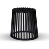 Modern Furniture LYNNA Side Table  50x48cm Solid Wood - Black