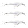 3x Rapala 14cm Saltwater X Rap Long Cast Sink Minnow Fishing Lures - Ghost