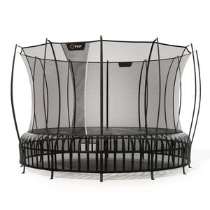 VULY Thunder 2 Pro Extra Large 16ft Springless Trampoline with Enclosure - Round Kids Trampolines