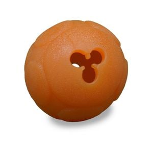 Aussie Dog Products Buddy Ball Small- Orange  (Dog Toy)