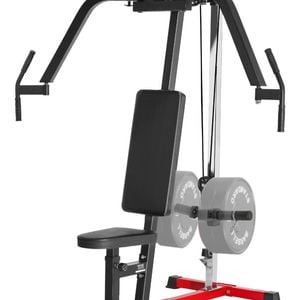 VEVOR Chest Fly Machine Black Upper Body Adjustable for Strength Training