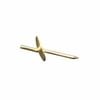 Everhang 8kg Brass Plated Picture Hanging Simplicity Hook - 25 Pack