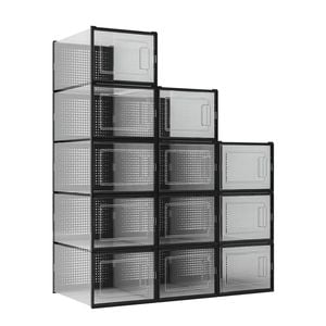 Luxsuite 12PCS Shoe Storage Box Sneaker Extra Large