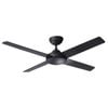 HPM 1200mm Black 4 Blade Ceiling Fan