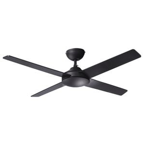 HPM 1200mm Black 4 Blade Ceiling Fan