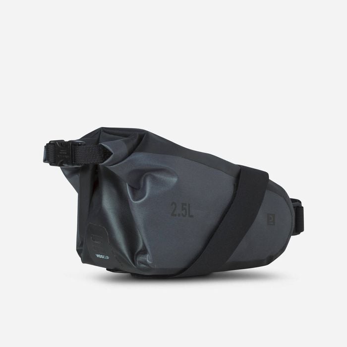 Decathlon | 2.5 Cycling Watertight Saddle Bag - Black - One Size