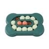 Yes4pets Dog Interactive Toy Bone Fun Pet Puppy Smart Training Treat Hiding Game Toy Slow Feed Anti Gulp