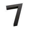 Sandleford 100mm Black Edge House Number 7