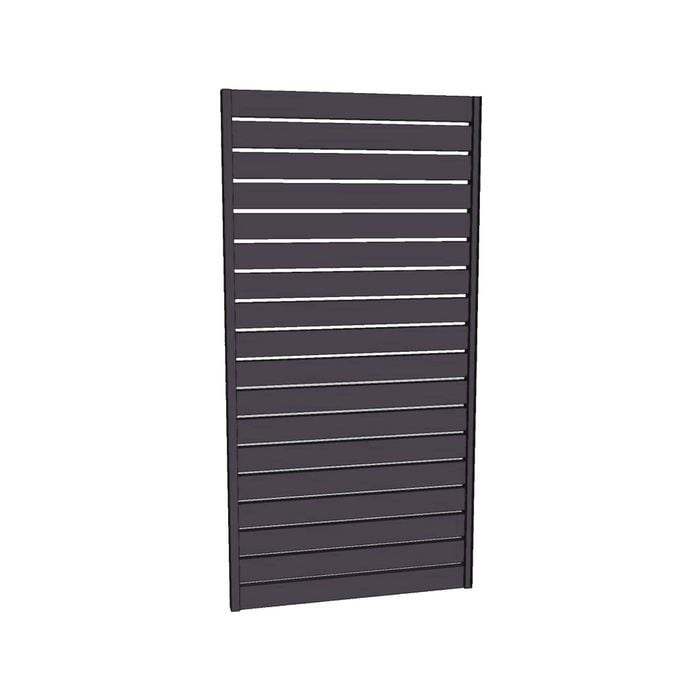 Sector Panel Fencing 1.2 x 1.0m Ironsand Eco Slat Gate