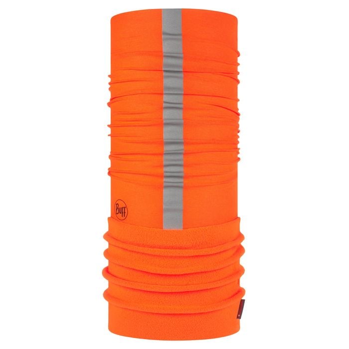 BUFF Safety Polar Multifunctional Neckwear - Reflective Orange Fluor