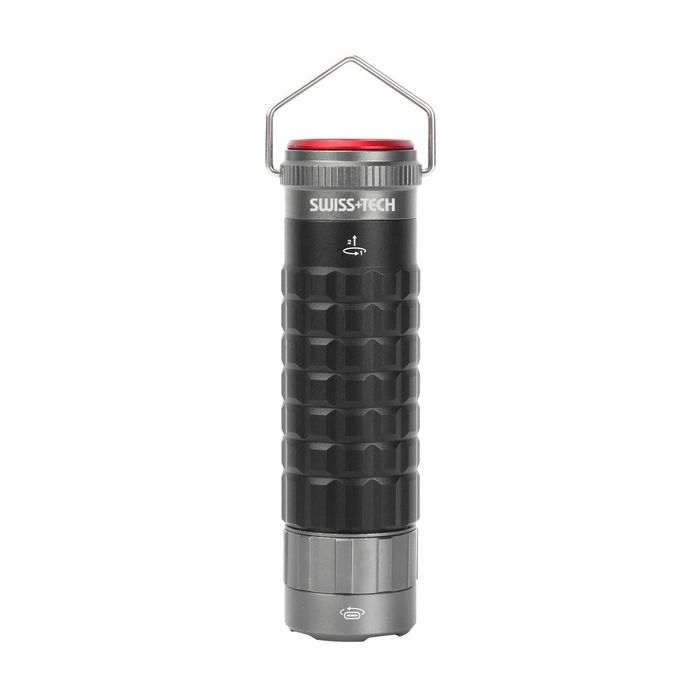 SWISS+TECH 450Lm 2 In 1 Rechargeable Lantern