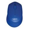 Logitech M331 Silent Plus Mouse Rf Wireless Optical 1000 Dpi - Blue [910-004915]