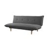 Foret Sofa Bed Futon Recliner Lounge Fabric Couch Convertible 3-seater Grey