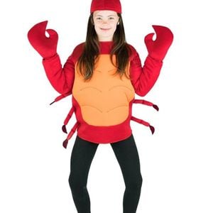 Novelty Red Crab Kids Sea Creature Costume - One Size