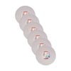 6x 2pc Culinary Kitchen Round Presentation Base Cake Boards 25x0.3cm White