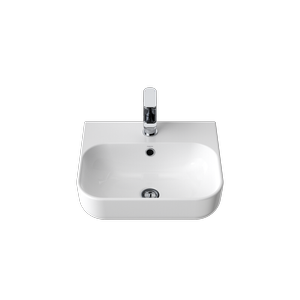 Caroma Luna Wall Basin 1 Tap Hole