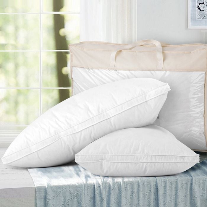 Giselle Duck Feather Pillow x2