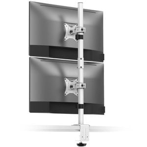 Desky Eco Vertical Monitor Mount - White