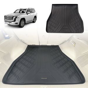 AUSGO Boot Liner for Toyota Land Cruiser Landcruiser 300 Series LC300 5-Seat 2021-2025 Cargo Trunk Mat Boot Mat