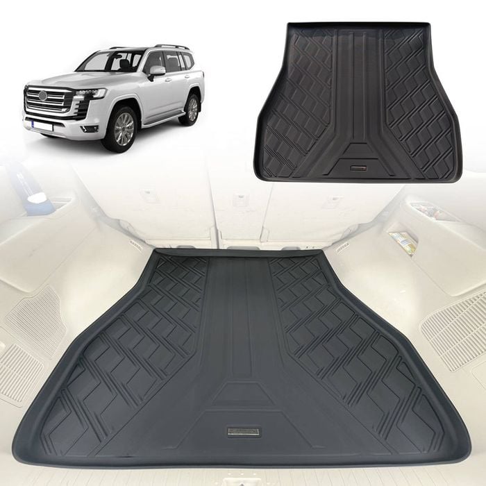 AUSGO Boot Liner for Toyota Land Cruiser Landcruiser 300 Series LC300 5-Seat 2021-2025 Cargo Trunk Mat Boot Mat