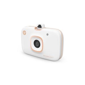 HP Sprocket 2-in-1 Instant Camera+Zink Portable Bluetooth Photo Printer WHITE [2FB96A]