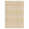 Loopsie-370cm X 270cm-alliaga Stripe Printed Yellow Washable Rug