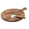 Maverick Flinders Pizza Board 44 X 33 X 1.5cm + Wheel | 2 Piece