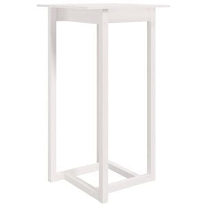 vidaXL Bar Table Dining Table Kitchen Table White
