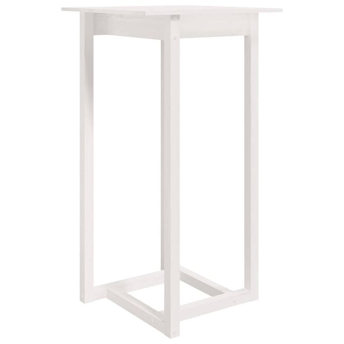 vidaXL Bar Table Dining Table Kitchen Table White