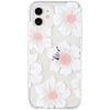 Flower Floral Shockproof Case Shockproof Cover - For Apple iPhone 13 Pro (White)