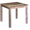 vidaXL Dining Table 80x82cm Kitchen Furniture Antique