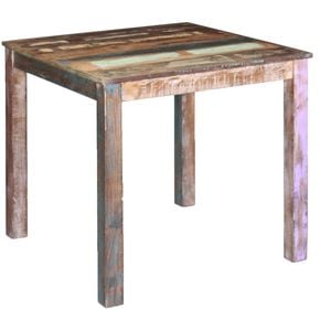 vidaXL Dining Table 80x82cm Kitchen Furniture Antique