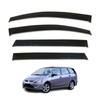 AUSGO Weather Shields For Mitsubishi Grandis 2004-2010 Weathershields Window Visors Wind Deflectors