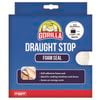 Gorilla 9 x 6mm x 4m White Draughts Stop Foam Seal