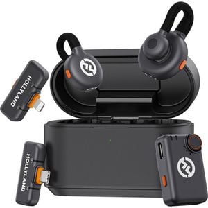 Hollyland Lark M2S Duo Wireless Microphone Ultimate Combo Kit(2 x TX + 3 x RX)