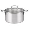 Raco Steel Essentials Stainless Steel Induction Covered Stockpot 24cm/5.7l