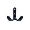 Taskmaster 55mm Matte Black Double Robe Hook