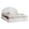 Oikiture Bed Frame King Size Gas Lift Storage Boucle