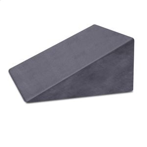 STARRY EUCALYPT Wedge Pillow Cool Gel Memory Foam Grey