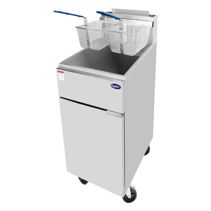 Cookrite 84Mj/h 3 Tubes Gas Deep Fryer NG ATFS-40-NG - Bunnings Australia