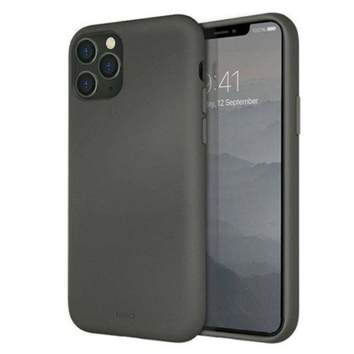 Uniq Lino Hue Silicone Protective Case (suits Iphone 11 Pro) - Grey
