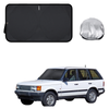 Front Windscreen Sun Shade for Land Rover Range Rover 1994 - 2002 (P38A) - Standard 150 x 85 cm - Black