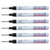 12pk Artline 710 Long Nib Permanent Marker 1mm Bullet Instant Dry Pen Black