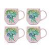 4x Maxwell & Williams Cherish Ceramic Mug With Floral Design 400ml