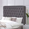 Bed Frame Double King Queen Bed Head Headboard Bedhead Base Fabric Linen